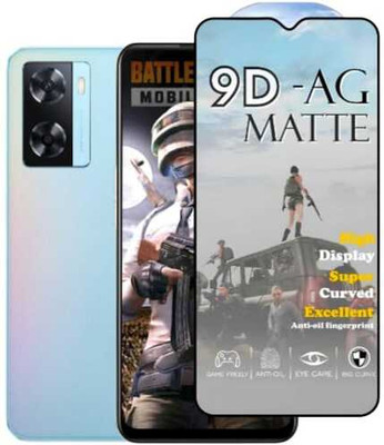 FAIYER BEAT Tempered Glass Guard for Premium matte Tempered Glass For oppo A77 4g(matte finish,Pack Of 1) Advanced gaming matte Full Screen Coverage Screen Protector for oppo A77 4g(Pack of 1)