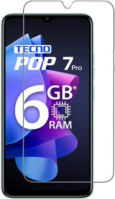 INFINITYWORLD Tempered Glass Guard for Tecno POP 7 Pro(Pack of 1)