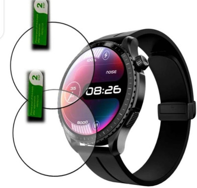 DB Tempered Glass Guard for NOISE ORIGIN 1.46 SMART WATCH TEMPERED GLASS ( PACK OF 2)(Pack of 2)