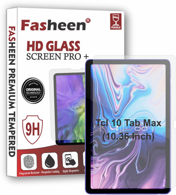 Fasheen Tempered Glass Guard for Tcl 10 Tab Max (10.36 Inch)(Pack of 1)