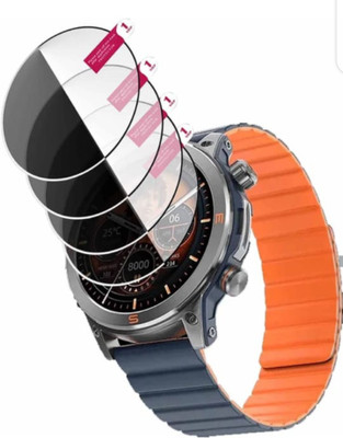 ZIDZEE Tempered Glass Guard for NOISEFIT JAVELIN (R) SMART WATCH TEMPERED GLASS (PACK iOF 4)(Pack of 4)