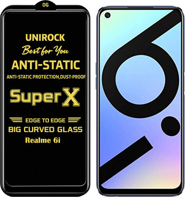 Unirock Tempered Glass Guard for Realme 6i(Pack of 1)