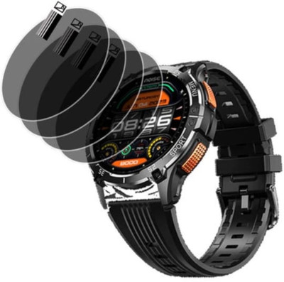 DB Tempered Glass Guard for NOISEFIT FORCE PLUS SMART WATCH TEMPERED GLASS (PACK OF 4)(Pack of 4)