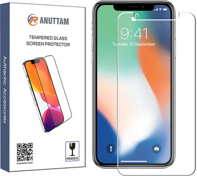 HQ Protection Tempered Glass Guard for Apple iPhone X(Pack of 1)