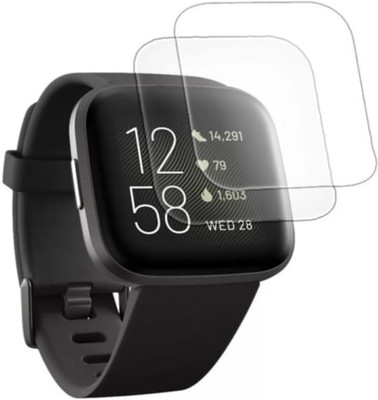 DB Tempered Glass Guard for Fitbit versa 2 tempered glass ( pack of 2)(Pack of 2)