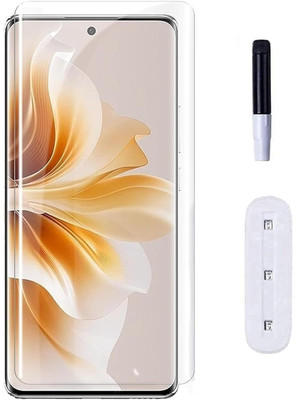 FwellT Edge To Edge Tempered Glass for OnePlus ACE 3 Pro 5G Uv(Pack of 1)