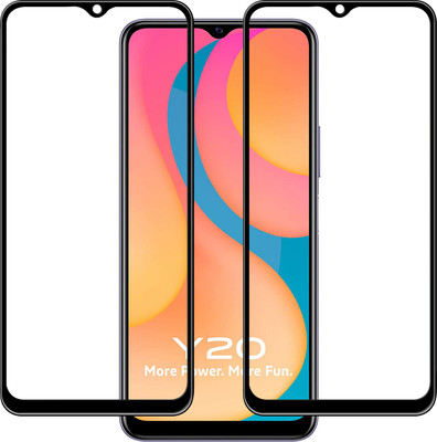 Qyist Tempered Glass Guard for Vivo Y20(Pack of 2)