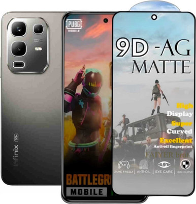 FAIYER BEAT Tempered Glass Guard for Premium matte Tempered Glass For INFINIX NOTE 50X(matte finish,Pack Of 1) Advanced gaming matte Full Screen Coverage Screen Protector for INFINIX NOTE 50X(Pack of 1)