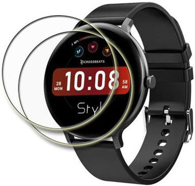 MUTAALI Tempered Glass Guard for Crossbeats Orbit Styl smartwatch(Pack of 2)