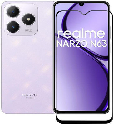 AKSHUD Tempered Glass Guard for realme Narzo N63 5G(Pack of 1)