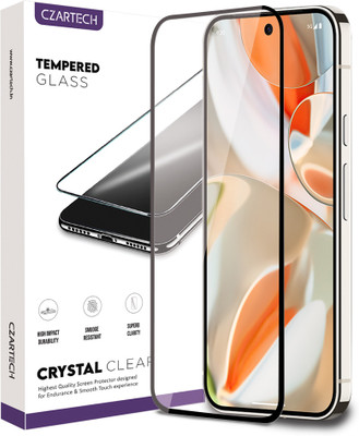 CZARTECH Tempered Glass Guard for Google Pixel 9 Pro, Google Pixel 9(Pack of 1)