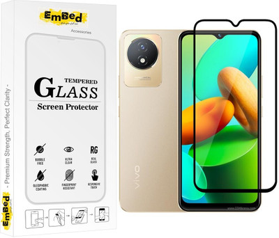 EmBed Tempered Glass Guard for vivo Y02t(Pack of 1)