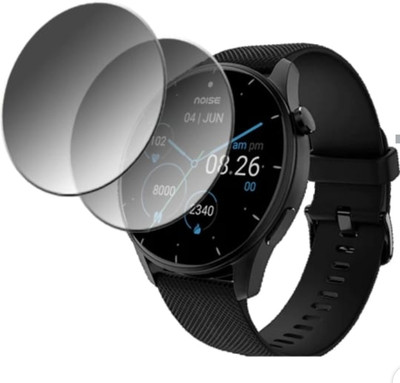 KHWABEEDA Tempered Glass Guard for NOISEFIT CREW SMART WATCH TEMPERED GLASS (PACK OF 2)(Pack of 2)