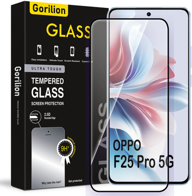 Gorilion Tempered Glass Guard for Oppo F25 Pro 5G(Pack of 1)