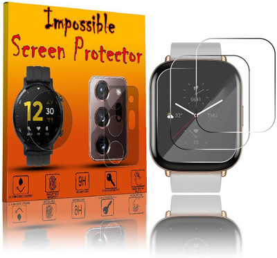 FCS Edge To Edge Screen Guard for Amazfit Zepp E Square(Pack of 3)