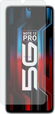 Fasheen Tempered Glass Guard for INFINIX NOTE 12 PRO 5G X671B (AntiGlare Matte)(Pack of 1)