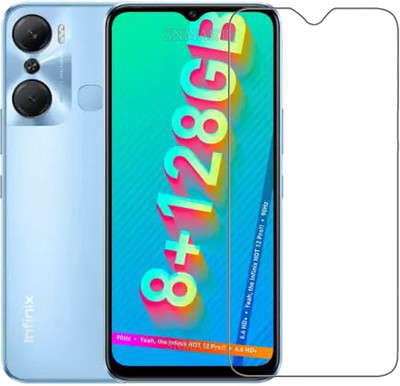 SNMART Tempered Glass Guard for Infinix Hot 12 Pro(Pack of 1)