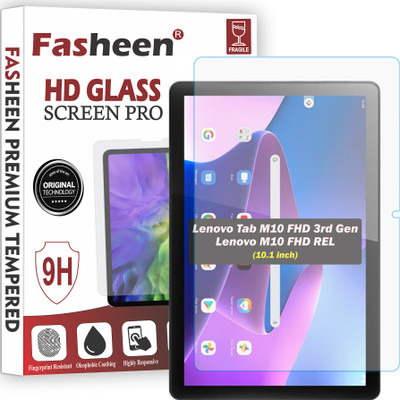 Fasheen Tempered Glass Guard for Lenovo Tab M10 FHD 3rd Gen / Lenovo M10 FHD REL 10.1 inch(Pack of 1)