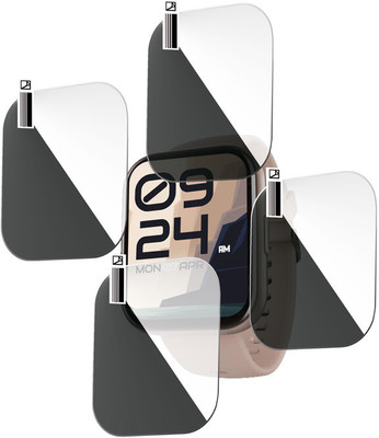 HIDEOUS Tempered Glass Guard for boAt Wave Neo Plus(Pack of 4)
