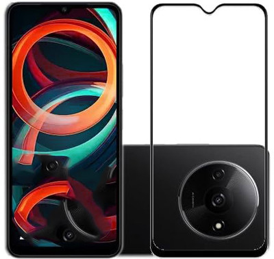 LILLIPUT Tempered Glass Guard for Poco C61(Pack of 1)