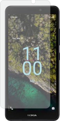 Fasheen Tempered Glass Guard for NOKIA C100 Flexible , ShatterProof 9H Fiber(Pack of 1)