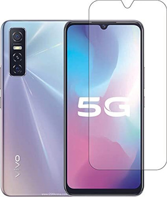 COVJ Tempered Glass Guard for Vivo Y73S Full Screen Coverage with Easy Installation Kit(Pack of 1)