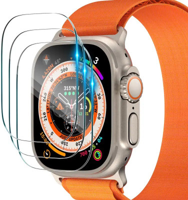 maavi Tempered Glass Guard for Watch 8 Ultra 49MM(Pack of 2)