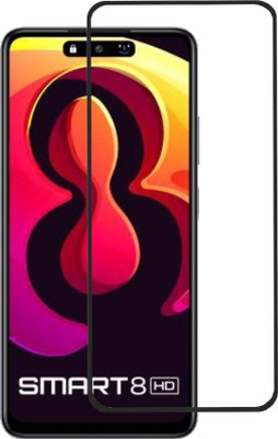 DSCASE Tempered Glass Guard for Infinix Smart 8 HD(Pack of 1)