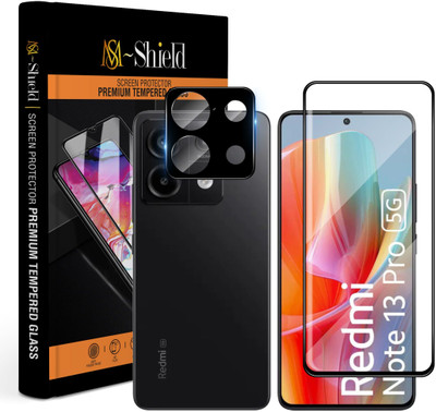 MS-Shield Tempered Glass Guard for Redmi Note 13 Pro 5G(Pack of 1)