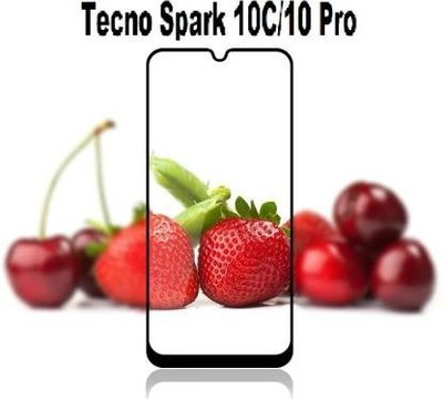 DSCASE Tempered Glass Guard for Tecno Spark 10, Tecno Spark 10 4G, Tecno Spark 10 5G(Pack of 1)