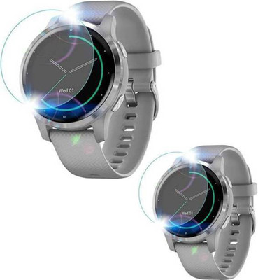 MUTAALI Tempered Glass Guard for Garmin Vivoactive 4 Smartwatch(Pack of 2)