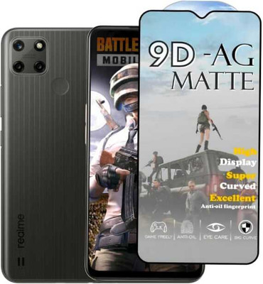 FAIYER BEAT Tempered Glass Guard for Premium matte Tempered Glass For realme C25y(matte finish,Pack Of 1) Advanced gaming matte Full Screen Coverage Screen Protector for realme C25y(Pack of 1)