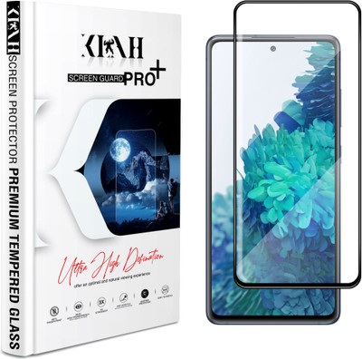 KLAH Tempered Glass Guard for Samsung Galaxy S20 FE 5G, High Transparency HD+ Glass Protection(Pack of 1)