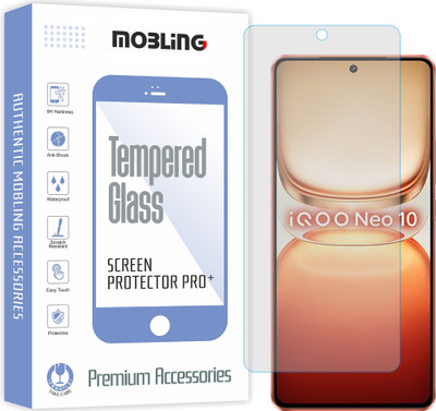 Mobling Tempered Glass Guard for Vivo iQOO Neo 10 5G(Pack of 1)