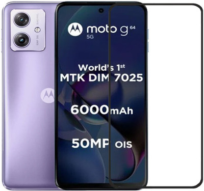 Flipkart SmartBuy Tempered Glass Guard for Motorola G64 5G, Moto G64 5G(Pack of 1)