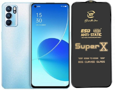 MobiCR Tempered Glass Guard for Oppo RENO 4(Pack of 1)