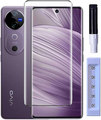 AKSHUD Edge To Edge Tempered Glass for vivo V40 5G(Pack of 1)