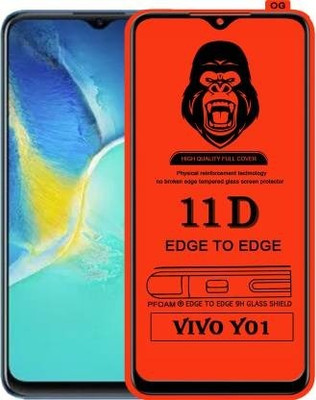 Corning Gorilla Tempered Glass Guard for VIVO Y01(Pack of 1)