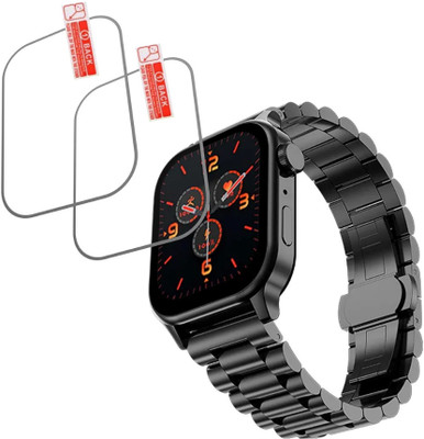 MUTAALI Tempered Glass Guard for Fire Boltt Rise Luxe smart watch(Pack of 2)
