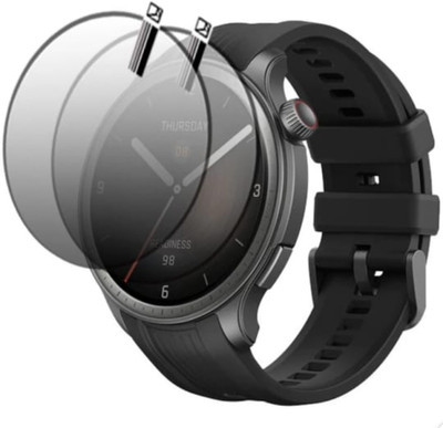 KHWABEEDA Tempered Glass Guard for AMAZFIT BALANCE SMART WATCH TEMPERED GLASS (PACK OF 2)(Pack of 2)