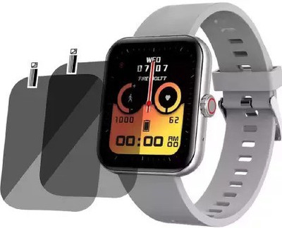 siglaciz Tempered Glass Guard for Fire-Boltt AI SMART WATCH(Pack of 2)