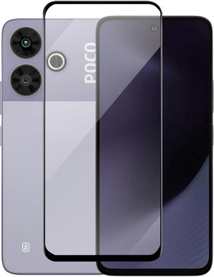 VALKAR Tempered Glass Guard for POCO M6 Plus 5G(Pack of 1)