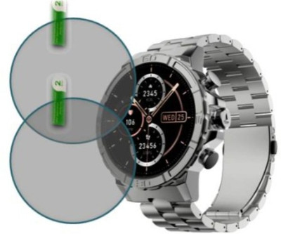 DB Tempered Glass Guard for BOAT ENIGMA X700 1.52 SMART WATCH TEMPERED GLASS (PACK OF 2)(Pack of 2)