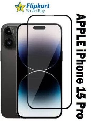 Flipkart SmartBuy Tempered Glass Guard for APPLE iPhone 15 Pro, iPhone 15 Pro(Pack of 1)