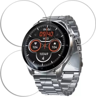 DB Tempered Glass Guard for PEBBLE COSMOS VAULT 1.43 SMART WATCH (PACK OF 3 )(Pack of 3)