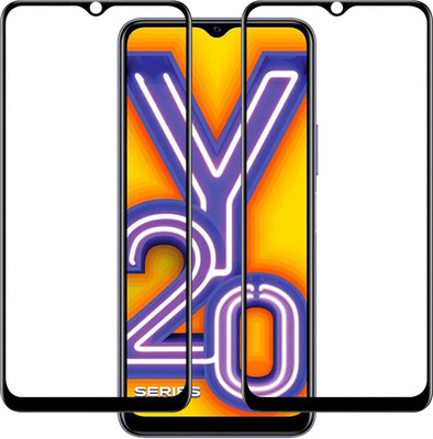 Qyist Tempered Glass Guard for Vivo Y20I(Pack of 2)