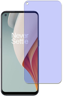 MUTAALI Tempered Glass Guard for ONEPLUS NORD N100 Front Anti Blue(Pack of 1)