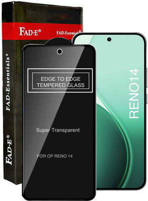 FAD-E Tempered Glass Guard for OPPO RENO 14 5G, OPPO Reno14 5G(Pack of 1)