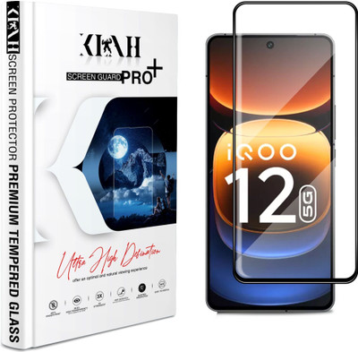 KLAH Tempered Glass Guard for iQOO 12 5G(Pack of 1)