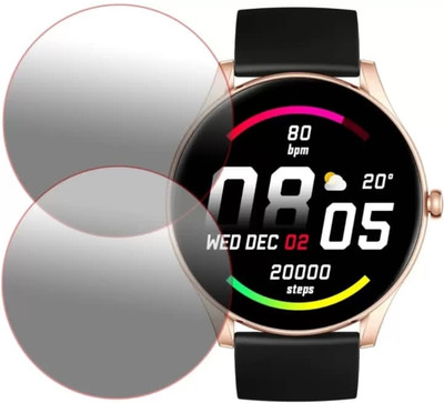 DOWRVIN Tempered Glass Guard for MAXIMA MAX PRO NTR SMART WATCH (PACK OF 2)(Pack of 2)